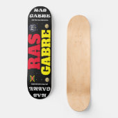 RAS GABRE BECKFORD JMT スケートボード (正面)
