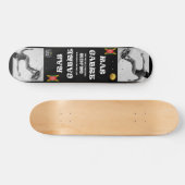 RAS GABRE BECKFORD JMT 7 3/4"スケートボードデッキ スケートボード (横)