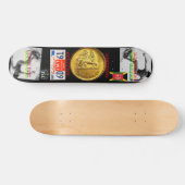 RAS GABRE BECKFORD JMT 7 3/4"スケートボードデッキ スケートボード (横)