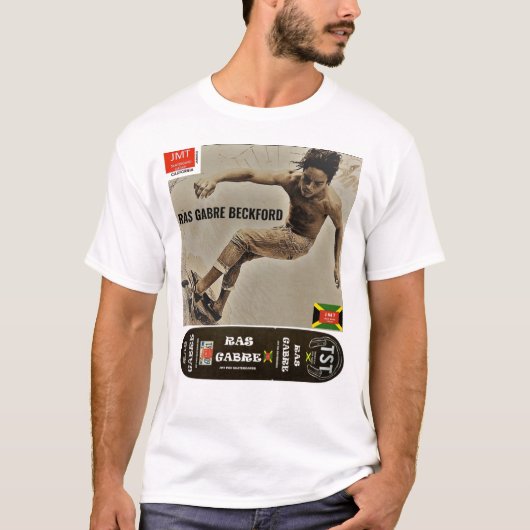 RAS GABRE BECKFORD JMT Tシャツ (正面)