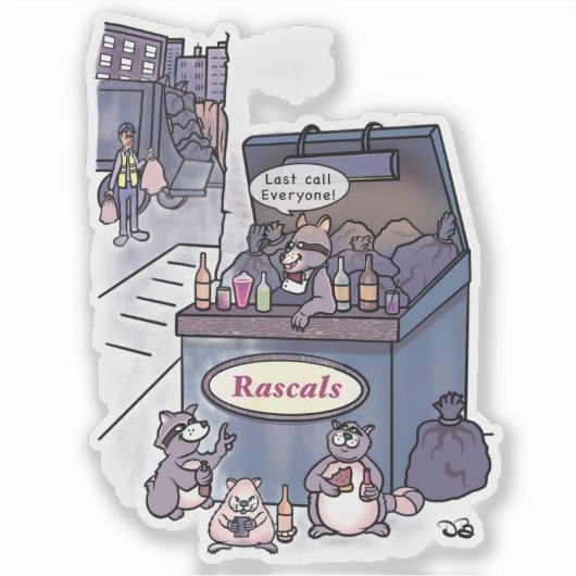Rascals Custom シール (正面)