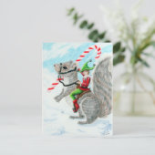 Rasingの杖のクリスマス シーズンポストカード (スタンド正面)