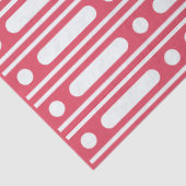 Raspberry Bone Inlay Dots Border Decoupage Paper 薄葉紙 (詳細)