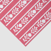 Raspberry Bone Inlay Floral Border Decoupage Paper 薄葉紙 (詳細)