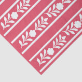 Raspberry Bone Inlay Floral Border Decoupage Paper 薄葉紙 (詳細)