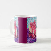 Raspberry Cake コーヒーマグカップ (正面左)