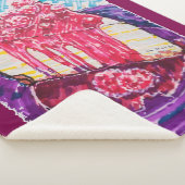 Raspberry Cake シェルパブランケット (3/4)