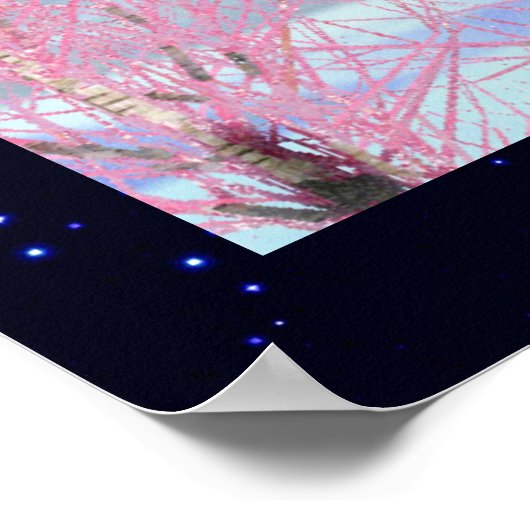 Raspberry Creme Birch ポスター (角)