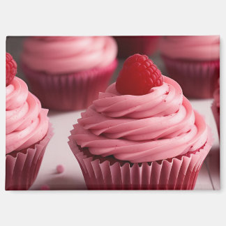 Raspberry Cupcakes マグネット