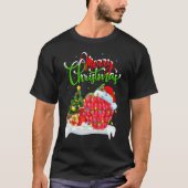Raspberry Fruit   Xmas Decorations Raspberry Chris Tシャツ (正面)