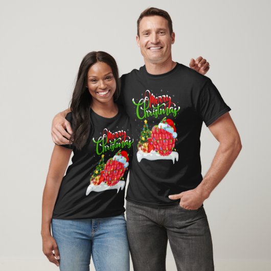 Raspberry Fruit   Xmas Decorations Raspberry Chris Tシャツ (ユニセックス)