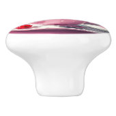 Raspberry Ice Cream in a Pink Coffee Cup セラミックノブ (側面)
