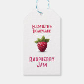 Raspberry Jam ギフトタグ (正面)