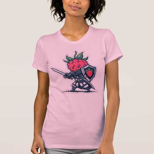 Raspberry Knight Tシャツ (正面)