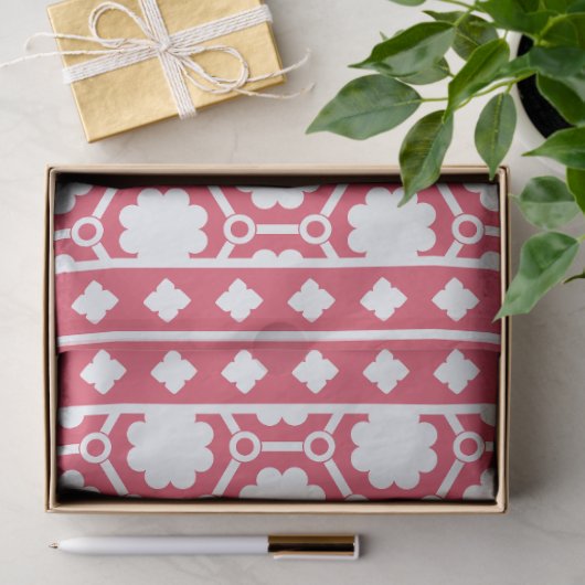 Raspberry Modern Bone Inlay Decoupage Paper 薄葉紙 (ギフト)