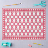 Raspberry Modern Bone Inlay Decoupage Paper 薄葉紙 (クラフト)