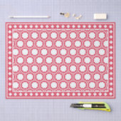 Raspberry Modern Bone Inlay Decoupage Paper 薄葉紙 (クラフト)