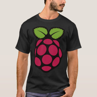 Raspberry Piロゴステッカー.png Tシャツ