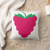 Raspberry Pink Fruit Berry  クッション (ブランケット)