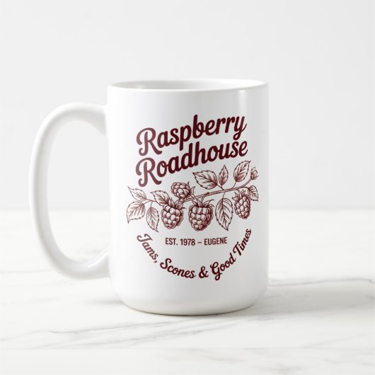 Raspberry Roadhouse コーヒーマグカップ (左)