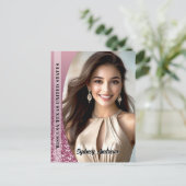 Raspberry Sparkle  Pageant Promo Photo Postcard ポストカード (スタンド正面)