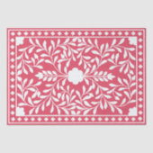 Raspberry Traditional Bone Inlay Decoupage Paper 薄葉紙 (正面)