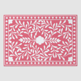 Raspberry Traditional Bone Inlay Decoupage Paper 薄葉紙