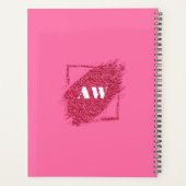 Raspberry Twist Crowning Pageant Planner プランナー手帳 (裏面)