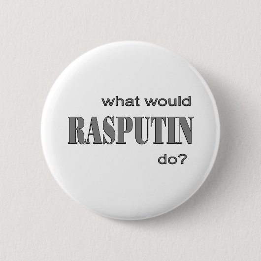 Rasputin 缶バッジ (正面)