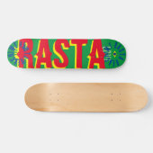 RASTA BRAZIL 7 3/4" スケートボードデッキ (横)