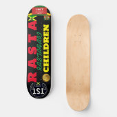 RASTA CHILDREN JMT ジャマイカ 8 1/4" スケートボードデッキ (正面)