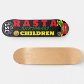 RASTA CHILDREN JMT ジャマイカ 8 1/4" スケートボードデッキ (横)