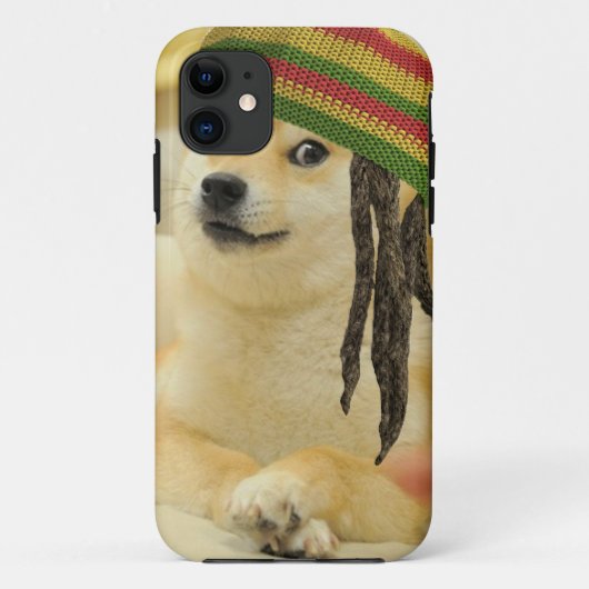 Rasta doge Case-Mate iPhoneケース (裏面)