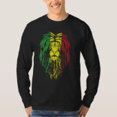 Rasta Jamaica Lion Tシャツ (正面)