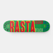 RASTA JMT BRAZIL 7 3/4" スケートボードデッキ (横)