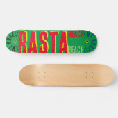 RASTA JMT BRAZIL 7 3/4" スケートボードデッキ (横)