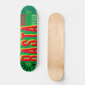 RASTA JMT BRAZIL 7 3/4" スケートボードデッキ (正面)
