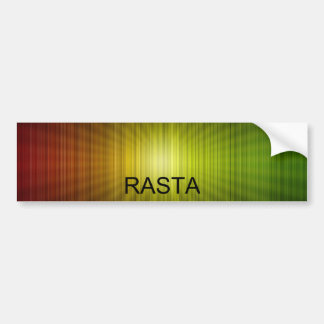 Rasta_Line_Background_by_TheDeviant426のラスタ バンパーステッカー
