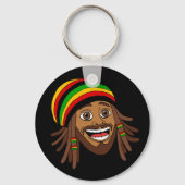 Rasta Man One Love キーホルダー (正面)