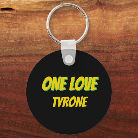 Rasta Man One Love キーホルダー (裏面)