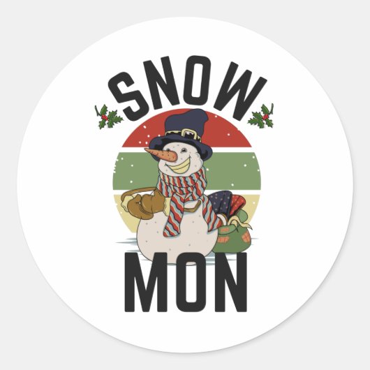 Rasta Reggae Christmas in Jamaica Reggae Lovers ラウンドシール (正面)