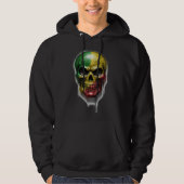 RASTA SKULL パーカ (正面)