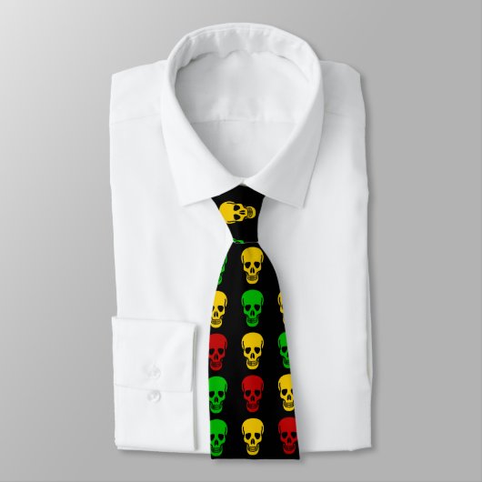 Rasta Skulls ネクタイ (タイ)
