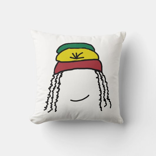 Rasta Smile クッション (正面)