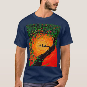 Rasta Three Little Birds 1 Tシャツ