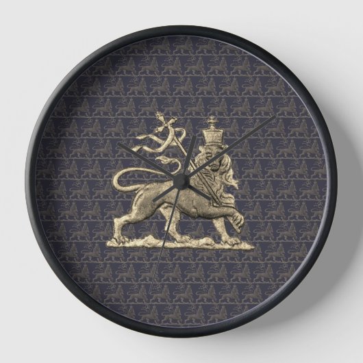 Rasta Uhr Reggae Wanduhr 壁時計 (正面)