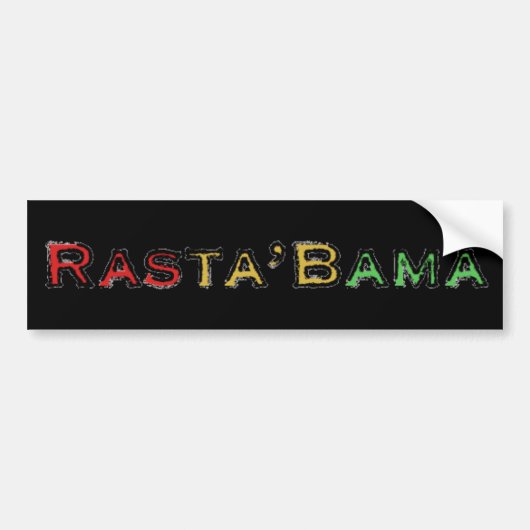 Rasta'Bamaのバンパーステッカー バンパーステッカー (正面)