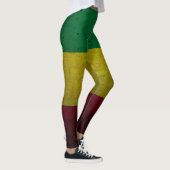 Rastafara Power - Rasta Yoga - Reggae Leggins レギンス (右)