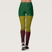 Rastafara Power - Rasta Yoga - Reggae Leggins レギンス (裏面)