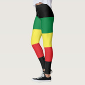 Rastafara Power - Rasta Yoga - Reggae Leggins レギンス (左)